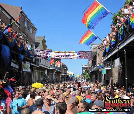 Street pic from Southern Decadence